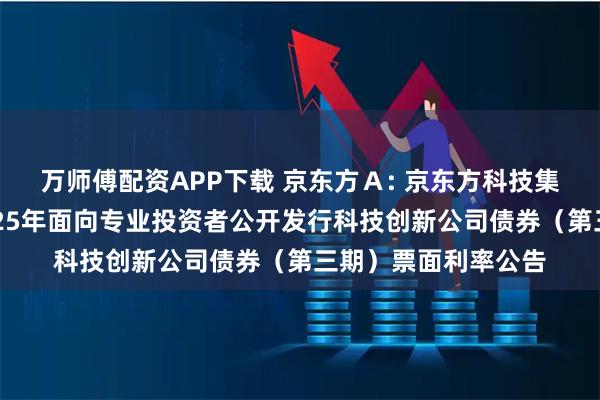 万师傅配资APP下载 京东方Ａ: 京东方科技集团股份有限公司2025年面向专业投资者公开发行科技创新公司债券（第三期）票面利率公告